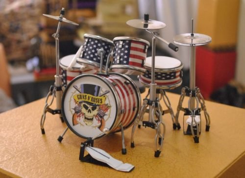 Miniatur drum tidiart